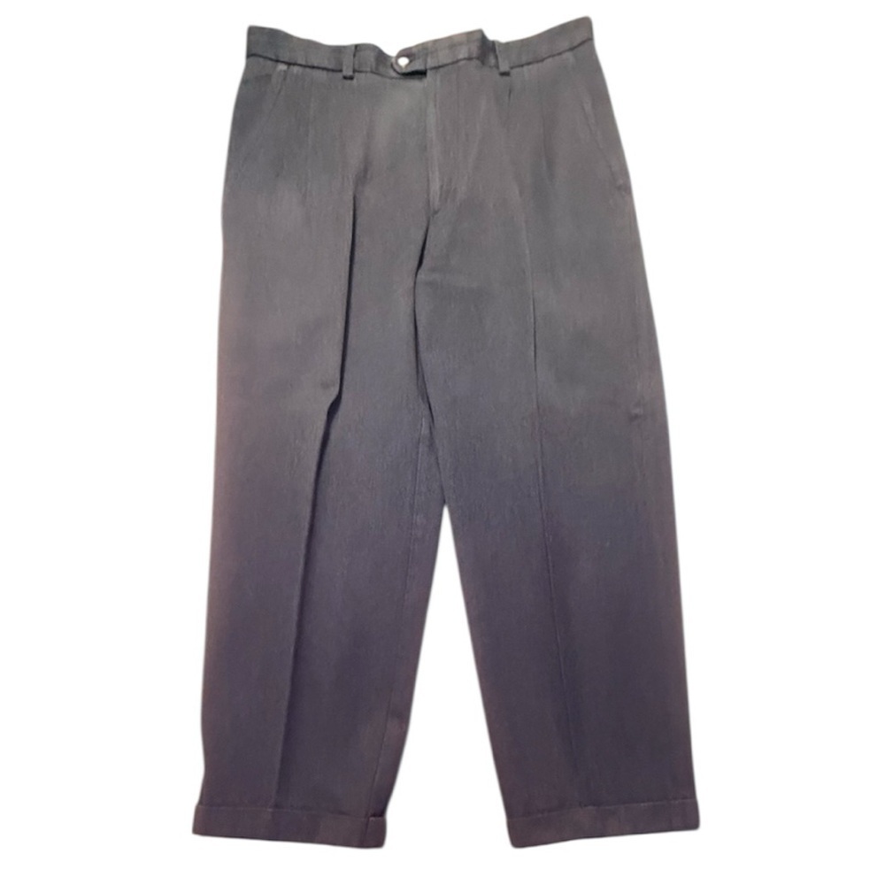 Cutter & Buck Dark Gray Dress Pants 100% Cotton Size 36